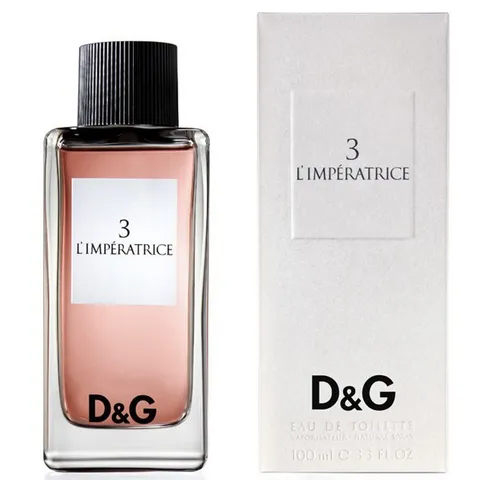 Nước hoa Dolce & Gabbana DG 3 Limperatrice EDT 100ml - Hương hoa cỏ trái cây tươi mát quyến rũ cho nữ, phong cách trẻ trung năng động