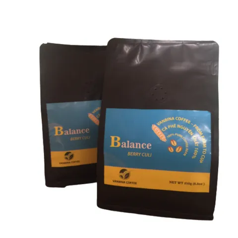 Cà Phê Hữu Cơ Rang Mộc Balance Culi Cầu Đất Vanbina - Hương Vị Nguyên Chất Robusta & Arabica - Thức Uống Cao Cấp Việt Nam