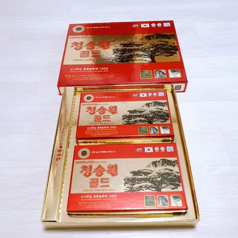 Viên Tinh Dầu Thông Đỏ Samsung Cheong Song Won 180 Viên - Tinh Chất Thiên Nhiên Hỗ Trợ Sức Khỏe, Chống Oxy Hóa Ở Hàn Quốc