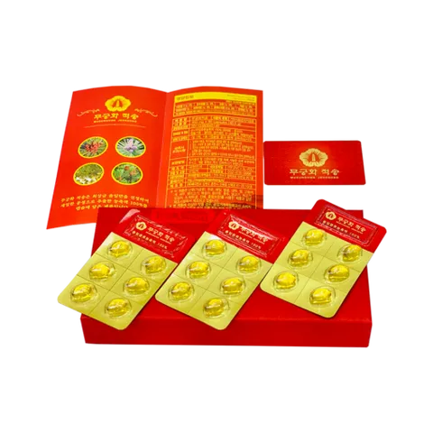 Tinh Dầu Thông Đỏ Chính Phủ VVIP Mugunghwa Jeoksong - Hỗ Trợ Sức Khỏe, 180 Viên, Xuất Xứ Hàn Quốc