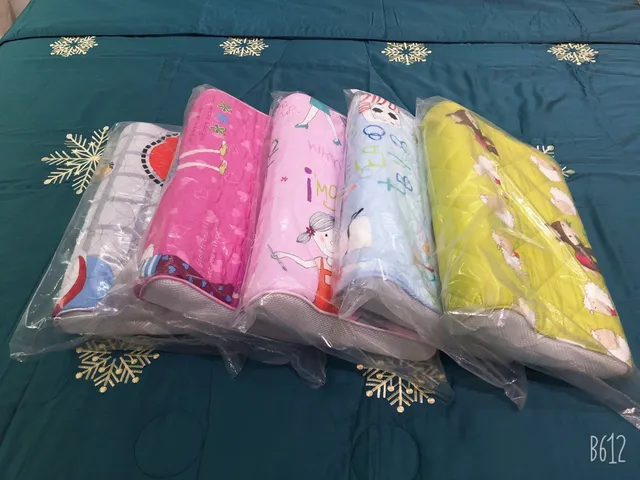 Gối 3D Thông Minh Hàn Quốc cho Trẻ Em 3-15 Tuổi - Kháng Khuẩn, Thiết Kế Thoáng Mát, Dễ Giặt và Bền Màu