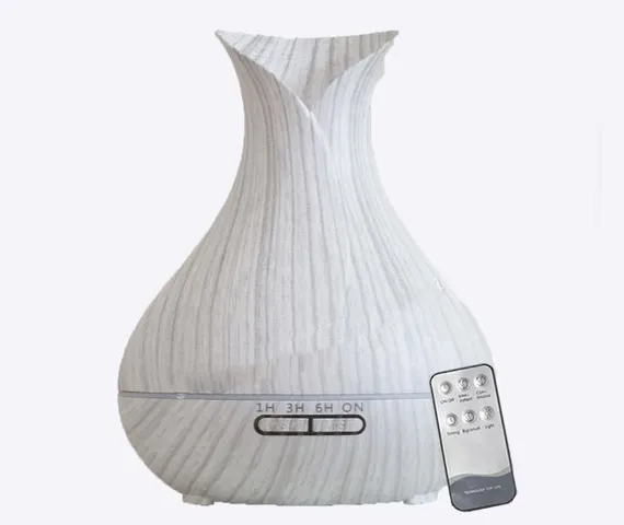 Máy Khuếch Tán Tinh Dầu Hoa Tulip 550ml - Thiết Kế Độc Đáo, Phù Hợp Mọi Không Gian, Tăng Độ Ẩm, Giữ Hương Tinh Dầu Mát Mẻ