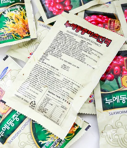Đông Trùng Hạ Thảo Gold Bio Hàn Quốc - 30 Gói Uống Dạng Xách Bồi Bổ Sức Khỏe, Tăng Cường Miễn Dịch, Giải Pháp Tự Nhiên