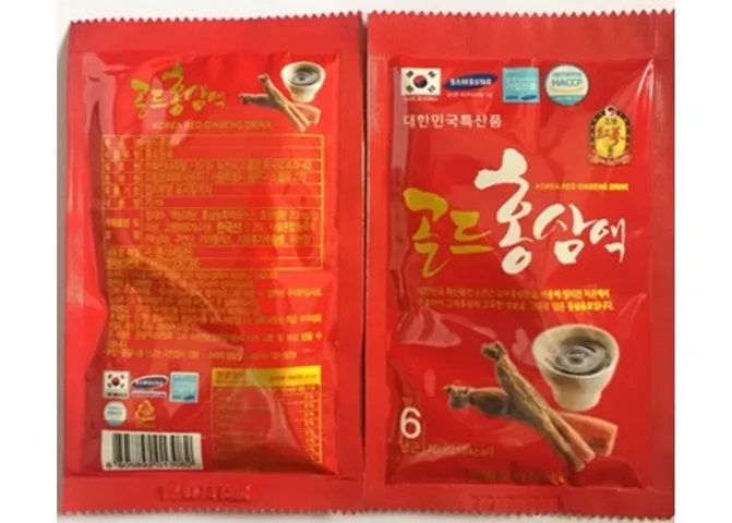 Nước Uống Hồng Sâm 6 Năm Tuổi Hàn Quốc - Thức Uống Bổ Dưỡng 30 Gói x 70ml Tăng Cường Năng Lượng, Hỗ Trợ Sức Khỏe