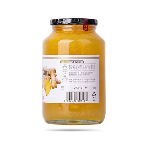Trà Mật Ong Gừng Dooreawon Hàn Quốc 1kg - Thảo Mộc Tăng Cường Sức Khỏe, Giải Quyết Vấn Đề Da Dẻ, Hương Vị Ngọt Ngào Từ Gừng Tươi
