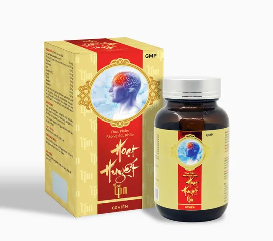 Thực Phẩm Chức Năng Hoạt Huyết TPN - Tăng Cường Tuần Hoàn Não, Giảm Đau Đầu, Hỗ Trợ Sức Khỏe, 60 Viên Nang Mềm