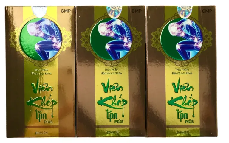 Combo 3 Hộp Thực Phẩm Bảo Vệ Sức Khỏe Viên Khớp TPN Plus - Hỗ Trợ Linh Hoạt Khớp và Bôi Trơn Dịch Khớp, 90 Viên/Hộp