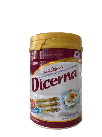 Sữa Dicerna SureOmega 900g Dinh Dưỡng Cho Người Tiểu Đường - Hỗ Trợ Kiểm Soát Đường Huyết và Tăng Cường Thị Lực