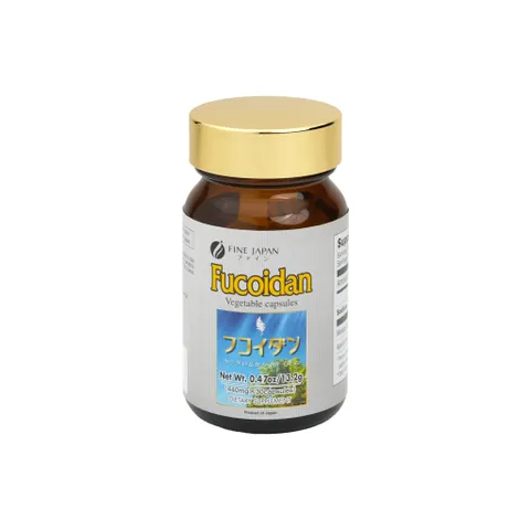 Viên Uống Fucoidan Fine Japan 30 Viên - Hỗ Trợ Tăng Cường Sức Khỏe và Miễn Dịch - Tảo Mekabu & Nấm Agaricus Nhật Bản