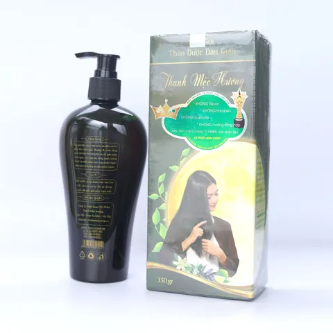 Dầu Gội Thanh Mộc Hương 350ml - Hỗ Trợ Giảm Nấm Gàu, Rụng Tóc, Không Silicon, Dưỡng Tóc Khỏe Mạnh, Thảo Dược Tự Nhiên
