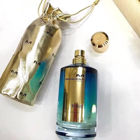 Nước hoa unisex Mancera So Blue EDP - Hương hoa cỏ phương Đông sang trọng, tươi mát như soda bên biển, lưu hương lâu 6-12h