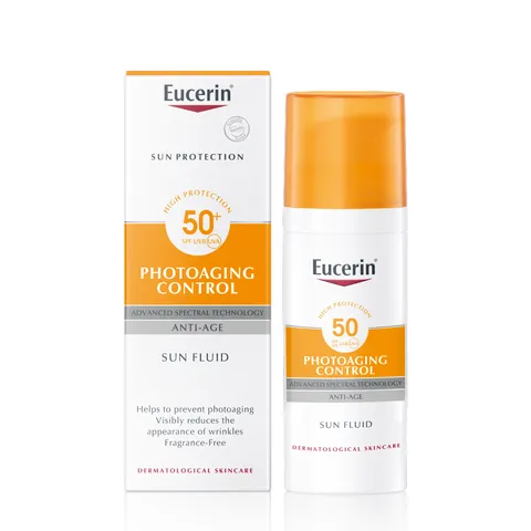 Kem chống nắng giảm nếp nhăn eucerin photoaging control sun fluid 50ml