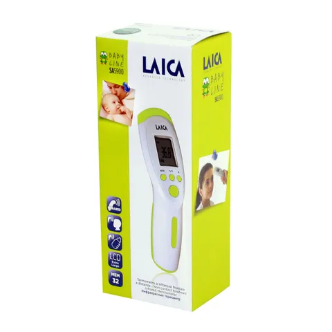 Nhiệt Kế Điện Tử Hồng Ngoại Đa Năng Laica JXB-182 - Đo Nhiệt Độ Cơ Thể, Môi Trường, Chất Lỏng - Độ Chính Xác Cao, Sử Dụng Dễ Dàng