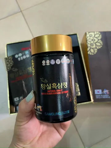 Cao Hắc Sâm 2 Lọ Samsung Bio Pharm 250G - Bồi Bổ Sức Khỏe Từ Thảo Dược Hàn Quốc, Giúp Tăng Cường Sinh Lực, Giảm Stress