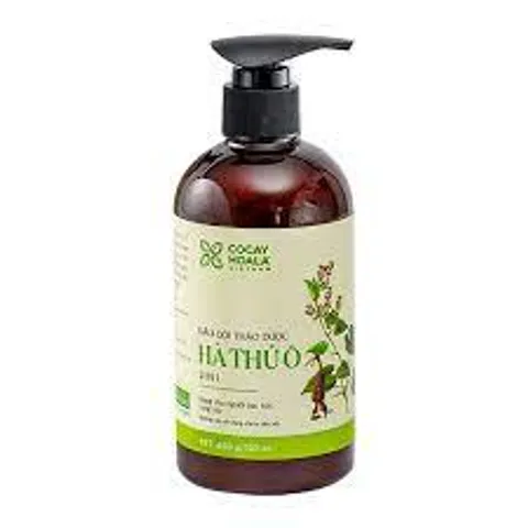 Dầu Gội Hà Thủ Ô Cocayhoala 300g - Cân Bằng Sắc Tố Melanin, Giảm Bạc Tóc, Phục Hồi Tóc Hư Tổn, Dưỡng Tóc Mềm Mượt