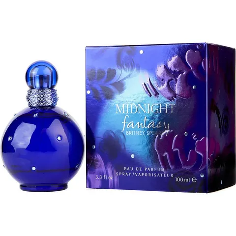 Nước hoa nữ Britney Spears Midnight Fantasy EDP - Hương ngọt ngào quyến rũ từ trái cây và hoa lan, lưu hương lâu 6-12 giờ