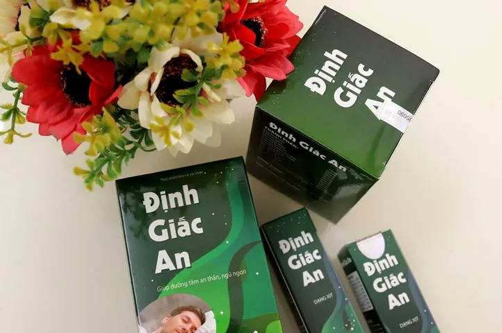Định Giấc An - Thực Phẩm Chức Năng Hỗ Trợ Ngủ Ngon, Giảm Căng Thẳng, An Thần Từ Thảo Dược Thiên Nhiên