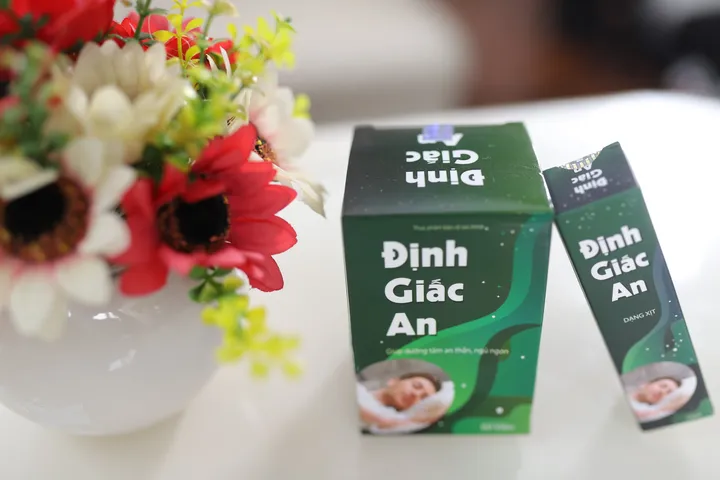 Định Giấc An - Thực Phẩm Chức Năng Hỗ Trợ Ngủ Ngon, Giảm Căng Thẳng, An Thần Từ Thảo Dược Thiên Nhiên