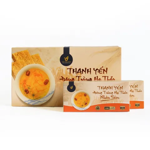 Thanh Yến Đông Trùng Hạ Thảo Nhân Sâm - Giải Pháp Dinh Dưỡng Tăng Cường Sức Khỏe, Hỗ Trợ Làm Đẹp Da, 5 Phút Chế Biến