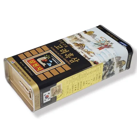Hắc Sâm Củ Khô 150gr Bio Hàn Quốc - Hộp Thiếc Chính Hãng, Tăng Cường Sức Khỏe, Dưỡng Chất Quý Giá