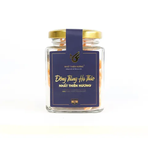 Đông Trùng Hạ Thảo Sấy Thăng Hoa 10gr - Tăng Cường Sức Khỏe, Bồi Bổ Cơ Thể, Giúp Phục Hồi Sức Đề Kháng, Đảm Bảo Dinh Dưỡng Tối Ưu