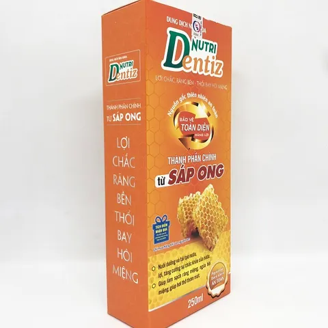 Dung dịch nha khoa Nutri Dentiz 250ml - Bảo vệ sức khỏe răng miệng, làm sạch tự nhiên, phù hợp cho mọi đối tượng.