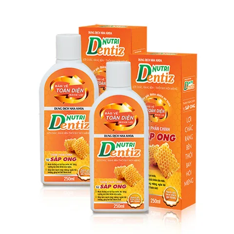 Dung dịch nha khoa Nutri Dentiz 250ml - Bảo vệ sức khỏe răng miệng, làm sạch tự nhiên, phù hợp cho mọi đối tượng.