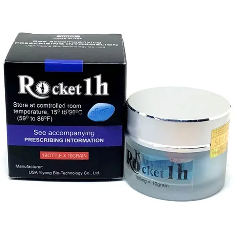 Rocket 1h Chính Hãng Cho Nam Giới Hộp 10 Viên