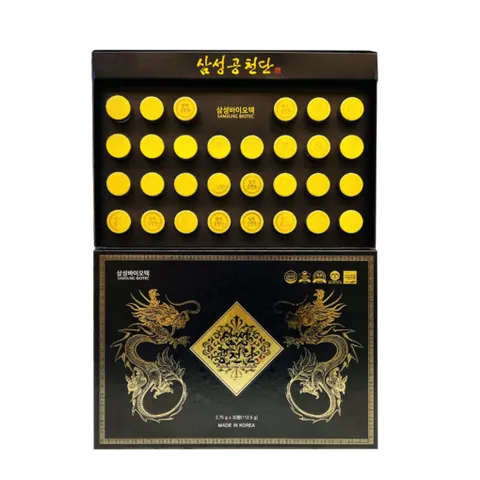 An Cung Trầm Hương Premium Hàn Quốc - Viên Nang Thực Phẩm Chức Năng 30 Viên - Hỗ Trợ Huyết Áp và Tim Mạch