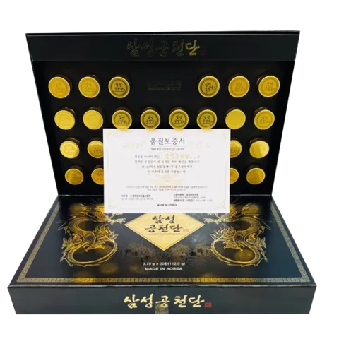 An Cung Trầm Hương Premium Hàn Quốc - Viên Nang Thực Phẩm Chức Năng 30 Viên - Hỗ Trợ Huyết Áp và Tim Mạch