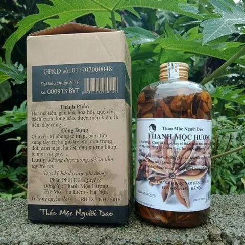 Dung Dịch Massage Xoa Bóp Thanh Mộc Hương 500ml