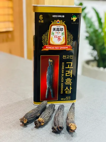 Hắc Sâm Khô Đế Vương 300g Hàn Quốc - Thực Phẩm Bổ Sung Sức Khỏe, Hỗ Trợ Tăng Cường Đề Kháng và Tinh Thần Tỉnh Táo