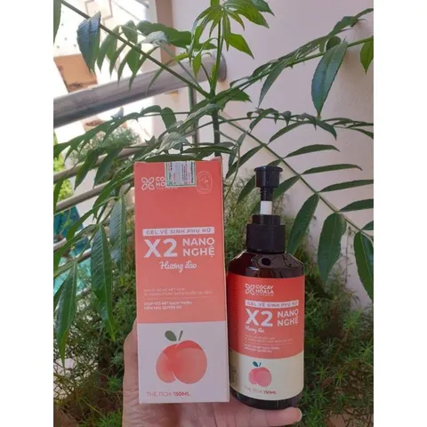 Dung Dịch Vệ Sinh Phụ Nữ Hồng Mịn Se Khít Gel X2 Nano Nghệ Cocayhoala 150ml - Khử Mùi 24h, Cân Bằng pH, Chiết Xuất Từ Thiên Nhiên