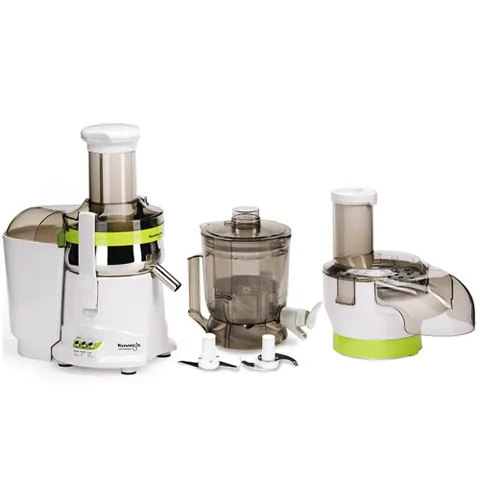 Máy Ép Trái Cây Đa Năng 3 Trong 1 Kuvings NJM-9010GR - Ép, Xay, Thái Cắt Rau Củ, Dung Tích 2.0L, Made in Korea