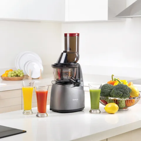 Máy Ép Chậm Kuvings NS-621CBM2 (400ml) - Tích Hợp Công Nghệ Ép Nguyên Trái, Tiết Kiệm Dinh Dưỡng, Màu Xám Sang Trọng, Phù Hợp Gia Đình