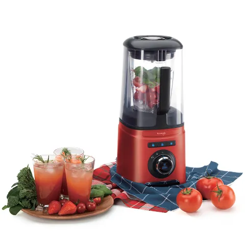 Máy Xay Sinh Tố Chân Không Kuvings SV-400MB 3 Trong 1 - Công Suất 2.0HP, Dung Tích 1.55L, Chức Năng Nấu Soup, Màu Đỏ