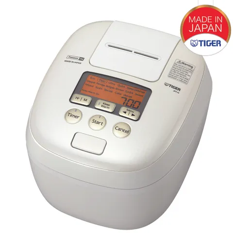Nồi Cơm Điện Tử Cao Tần Áp Suất Kép Tiger JPT-H18S 3 Trong 1 (1.8L) - 15 Chế Độ Nấu, Tự Vệ Sinh, Thiết Kế Hiện Đại Nhập Khẩu Từ Nhật Bản