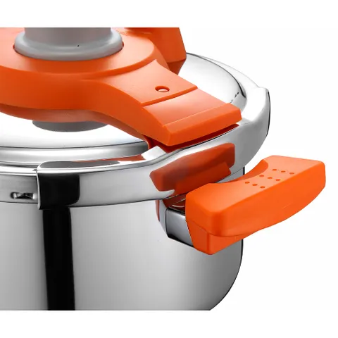 Nồi Áp Suất Inox 3 Lớp Poongnyun VBVPC-08 4.5L - Dùng Cho Bếp Gas, Bếp Từ, Công Nghệ One Touch, Sang Trọng Và Tiện Lợi