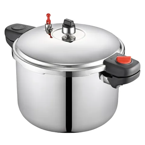 Nồi Áp Suất Inox 3 Lớp PoongNyun PHSPC-25 - Dung Tích 13L, Chất Liệu Cao Cấp, Giúp Nấu Ăn Nhanh Chóng, Tiết Kiệm Thời Gian và Nhiên Liệu