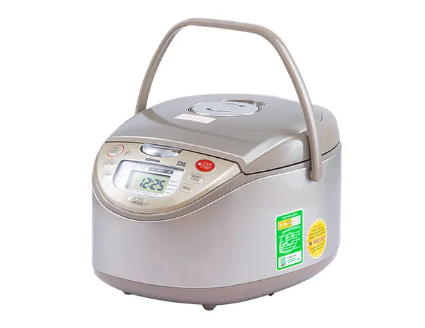 Nồi cơm điện cao tần Toshiba 1.8L RC-18RH(CG)VN - Công nghệ IH, Lòng nồi chống dính Diamond, Nấu nhanh, Giữ ấm 24h, Chức năng đa dạng