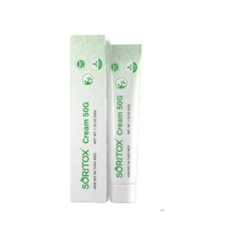 Kem Bôi Da Soritox Cream 50g - Dưỡng Ẩm, Chăm Sóc Da, Giảm Ngứa, Bong Tróc - Giải Pháp Cho Làn Da Khô Khó Chịu