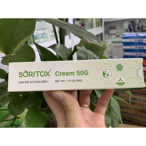 Kem Bôi Da Soritox Cream 50g - Dưỡng Ẩm, Chăm Sóc Da, Giảm Ngứa, Bong Tróc - Giải Pháp Cho Làn Da Khô Khó Chịu