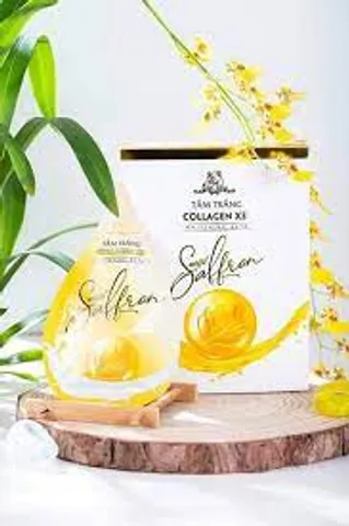 Sữa Tắm Trắng Collagen X3 Mix Saffron Đông Anh - Làm Trắng Da Hiệu Quả, Hương Thơm Dễ Chịu, Hộp 3 Gói Chất Lượng Cao