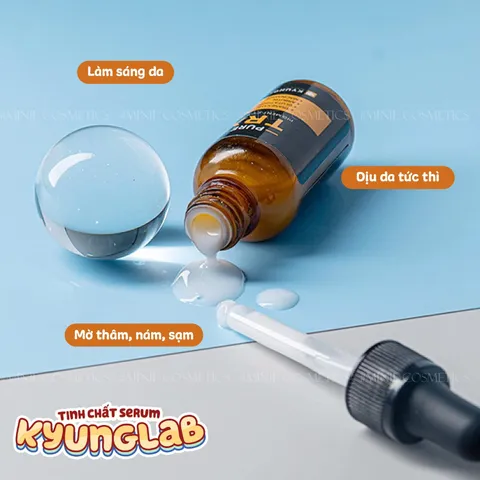 Serum Giảm Thâm Nám Kyung Lab Pure Trx Pigment Control 30ml - Chống Lão Hóa, Làm Sáng Da, Phù Hợp Mọi Loại Da
