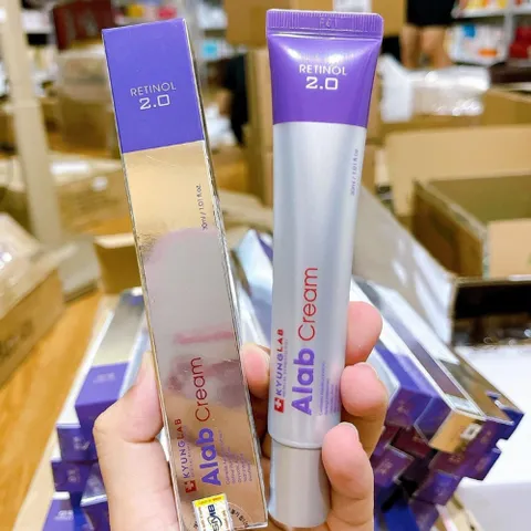 Kem Retinol ALab Cream 1% KyungLab 30ml - Dưỡng ẩm, tái sinh làn da, phục hồi, làm mờ vết nám và tàn nhang, phù hợp cho mọi loại da.