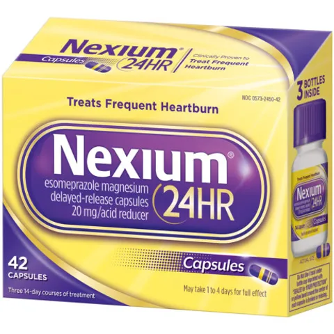 Viên Uống Nexium 24hr 20mg Hỗ Trợ Bảo Vệ Dạ Dày - Nhập Mỹ