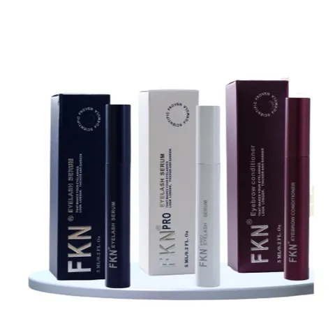 Serum Dưỡng và Dài Lông Mi Rậm Lông Mày FKN 5ml - Giúp Mi Dày Đẹp Tự Nhiên, An Toàn Cho Da Mắt Nhạy Cảm
