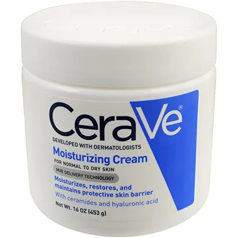 Kem Dưỡng Ẩm Cerave Cho Da Khô - Giúp Cấp Ẩm & Phục Hồi Da, Chứa Ceramide & Axit Hyaluronic 454g