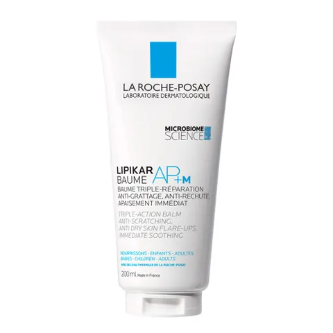 Kem Dưỡng Dịu Da La Roche-Posay Lipikar Baume AP+M cho Da Khô & Nhạy Cảm - Phục Hồi & Bảo Vệ Da - Hiệu Quả An Toàn cho Trẻ Sơ Sinh