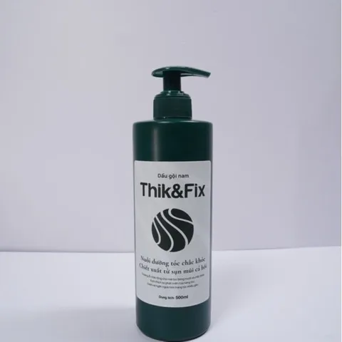 Dầu Gội Kích Thích Mọc Tóc Thảo Mộc Thik&Fix Dành Cho Nam - Ngăn Ngừa Gàu, Dưỡng Tóc Chắc Khỏe, 300ml